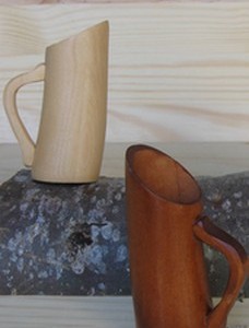 pot en bois appelé lérou